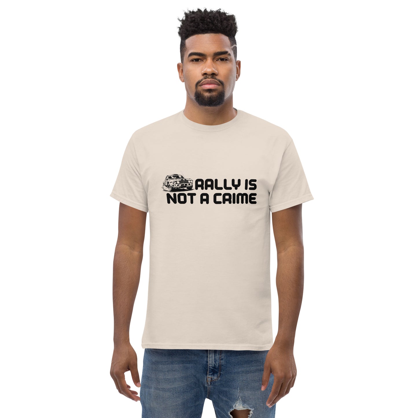 Rally is not a crime Unisex classic tee