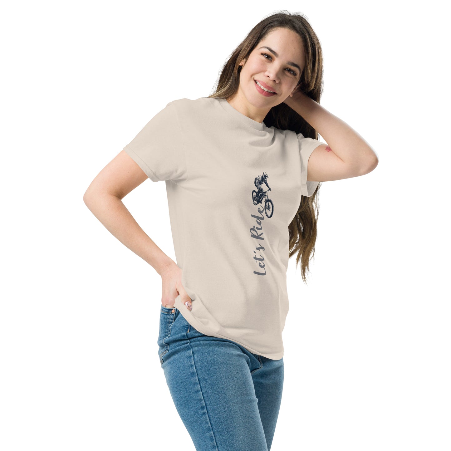 Let's ride Unisex classic tee