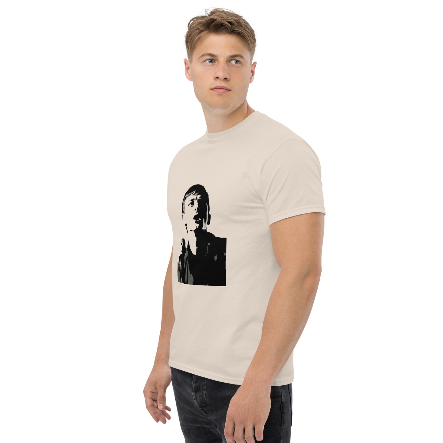 Ian Curtis Drawing Unisex classic tee