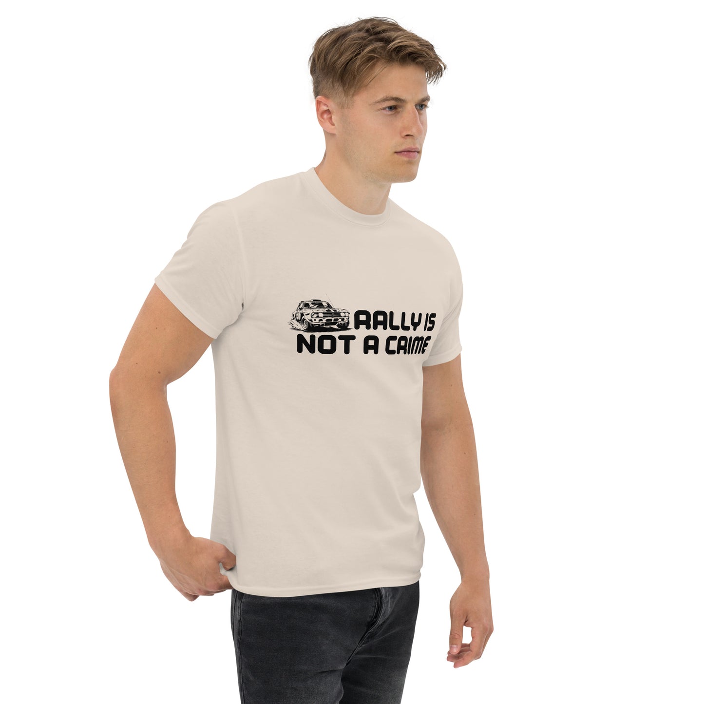 Rally is not a crime Unisex classic tee