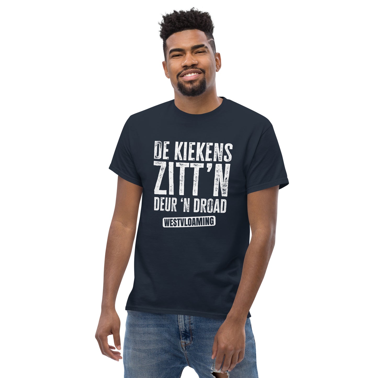 Kiekens tegen draad Unisex classic tee