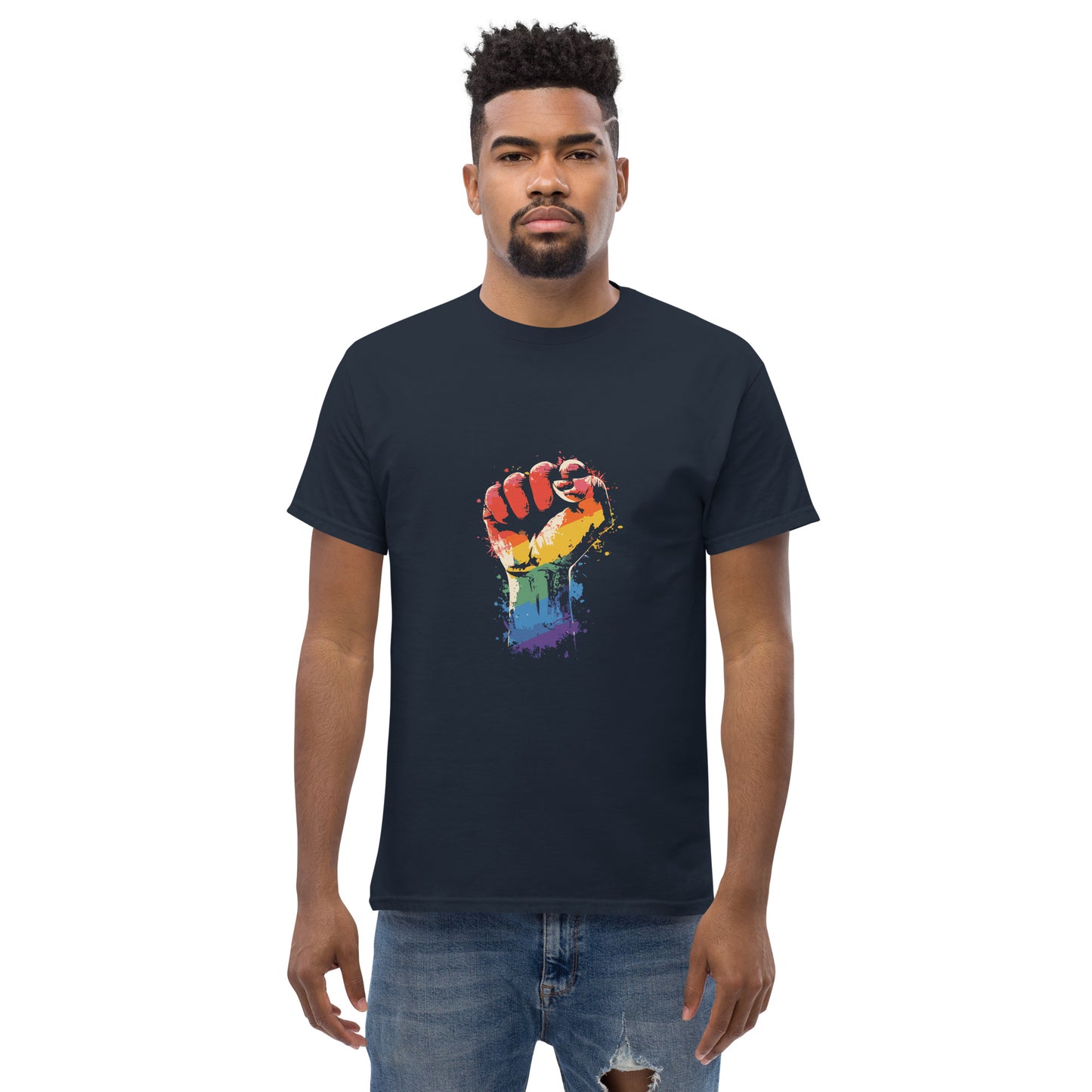 lgtbq fist Unisex classic tee