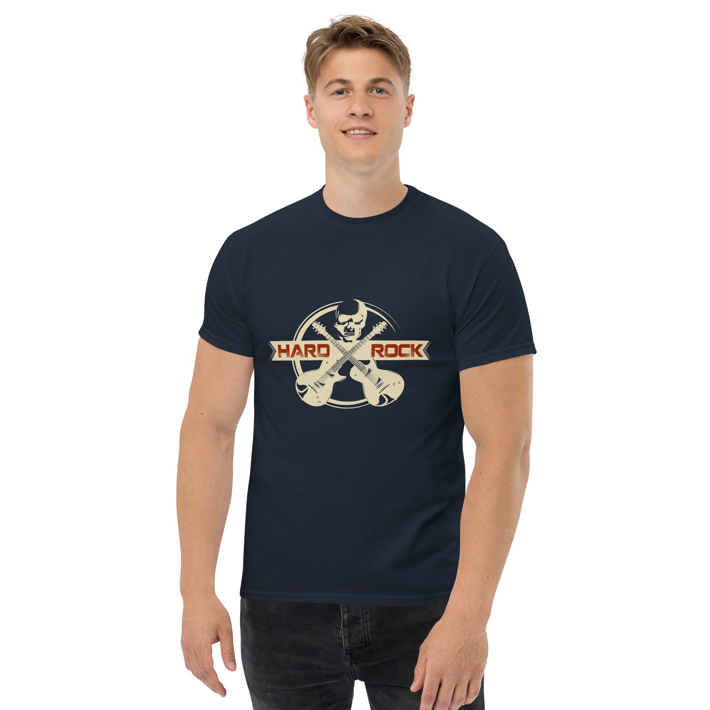 Hard rock guitars Unisex classic tee