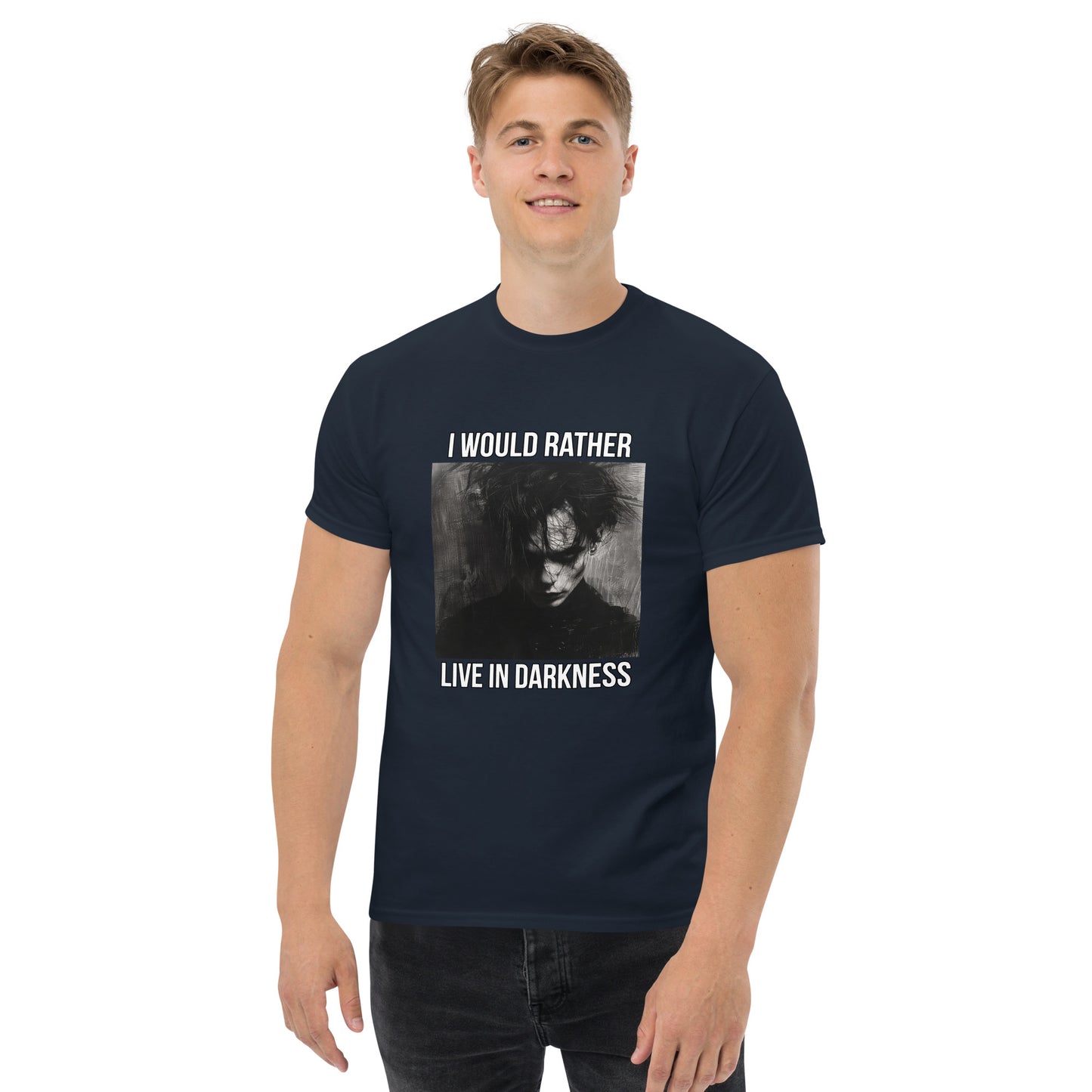 i would rather live in darkness Unisex classic tee