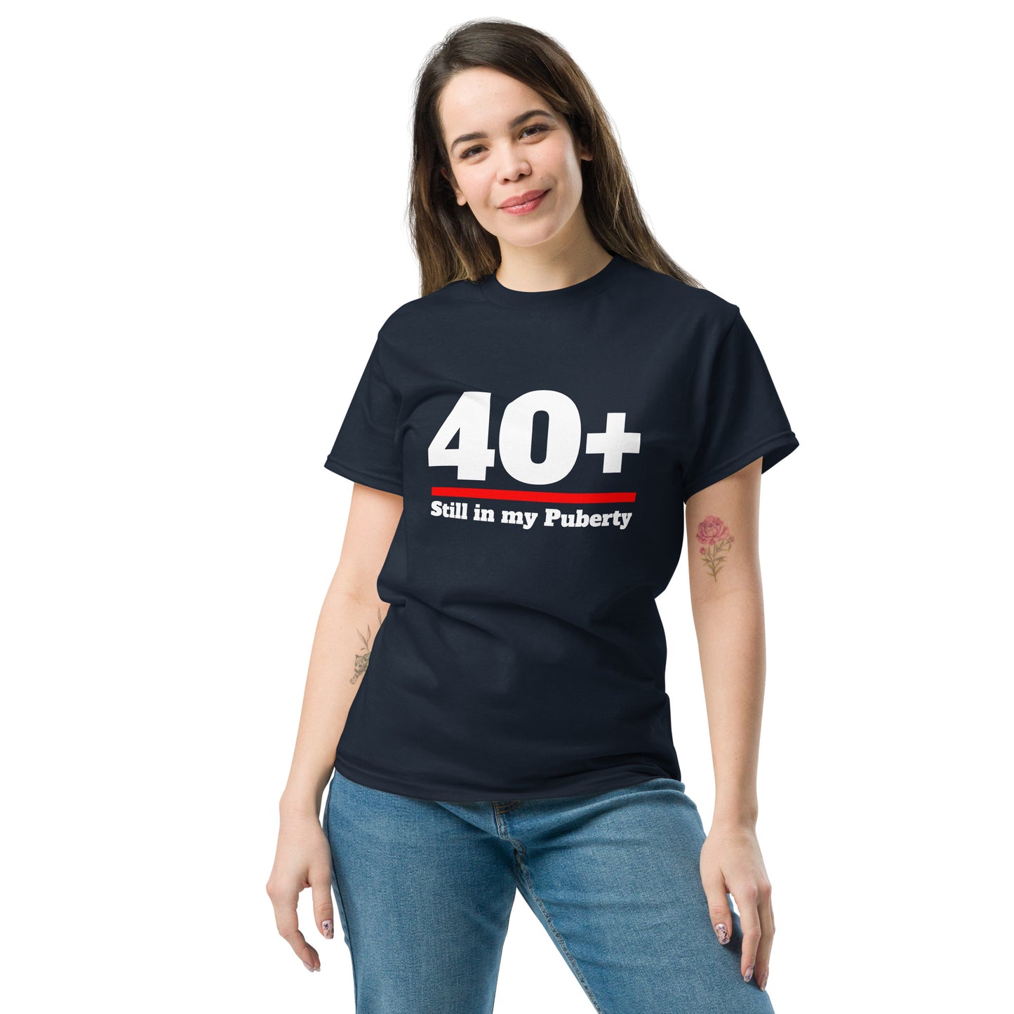 40+ Puberty Unisex classic tee