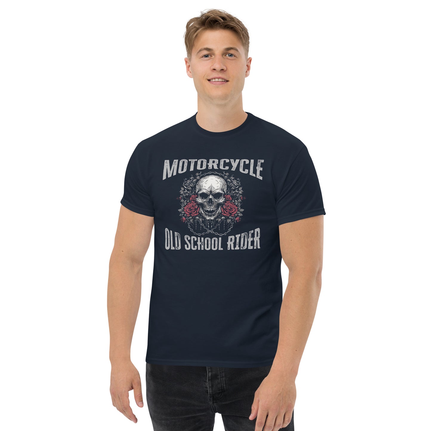 Old school biker Unisex classic tee