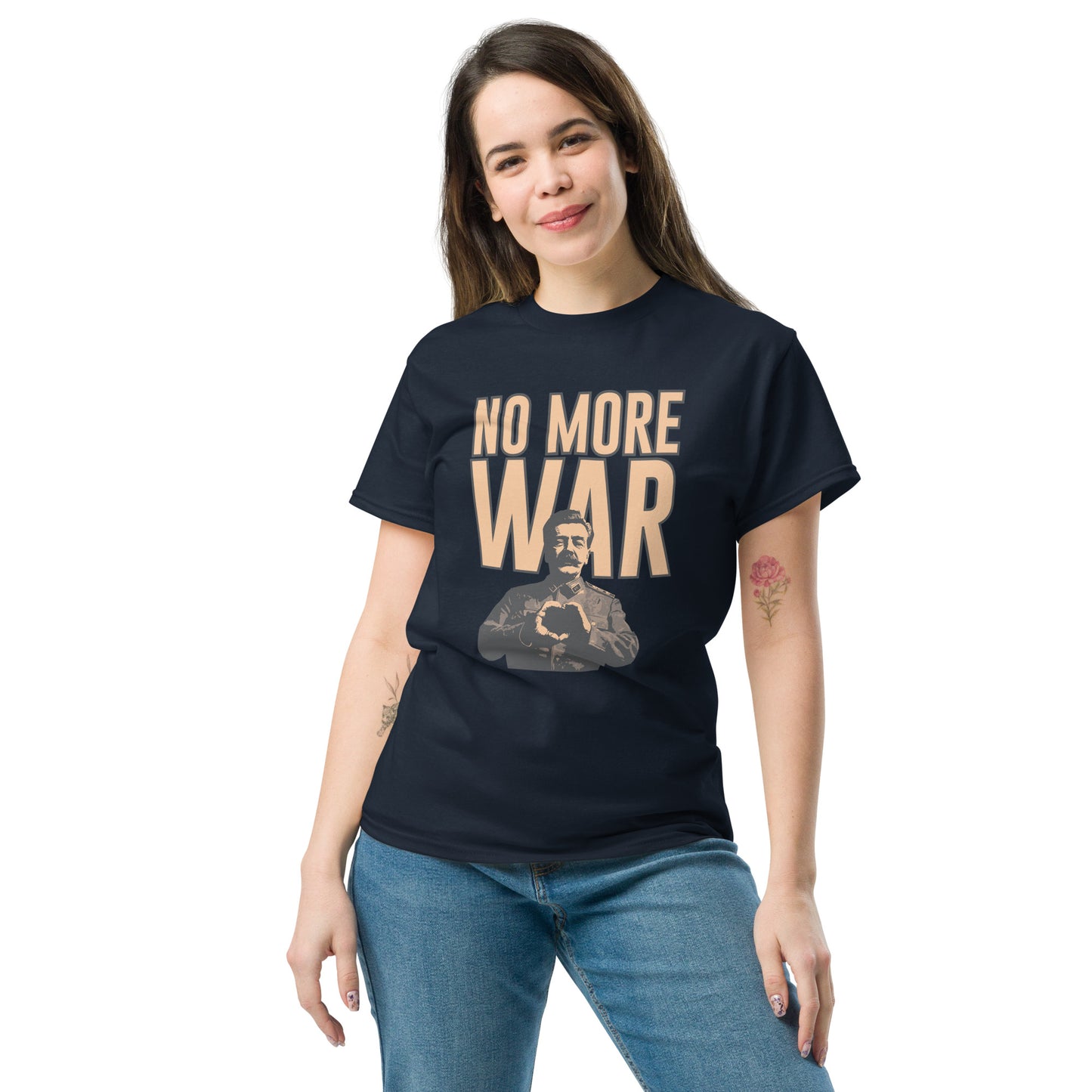 no more war Unisex classic tee