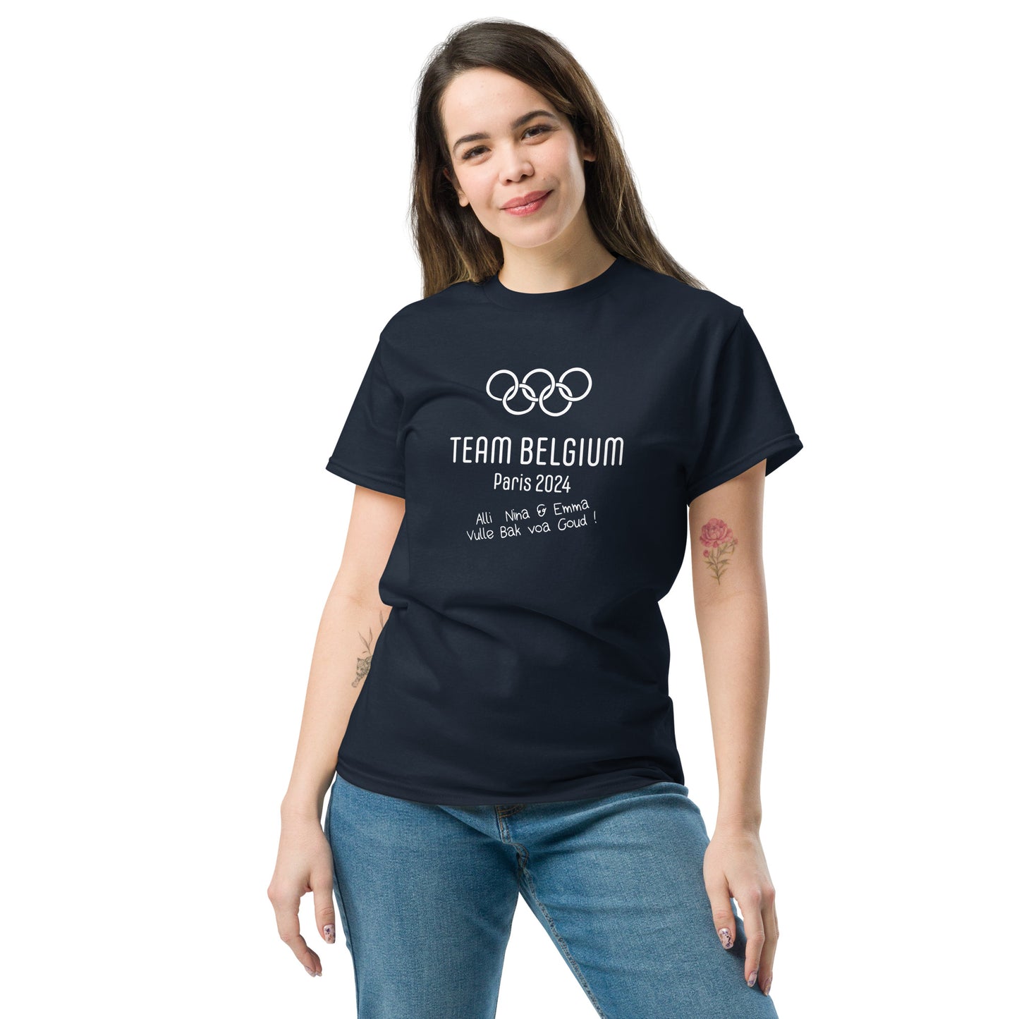 team belgium emma nina Unisex classic tee