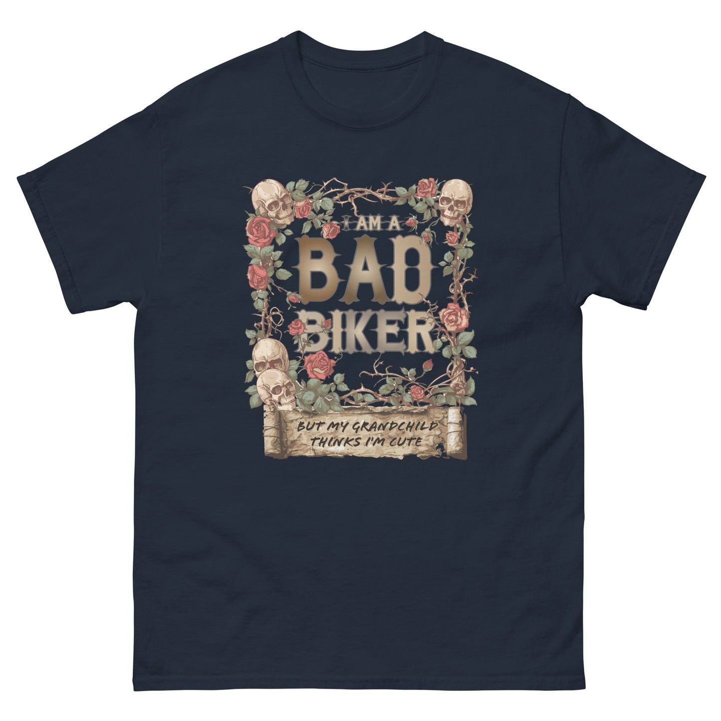 Bad Biker grandad Unisex classic tee