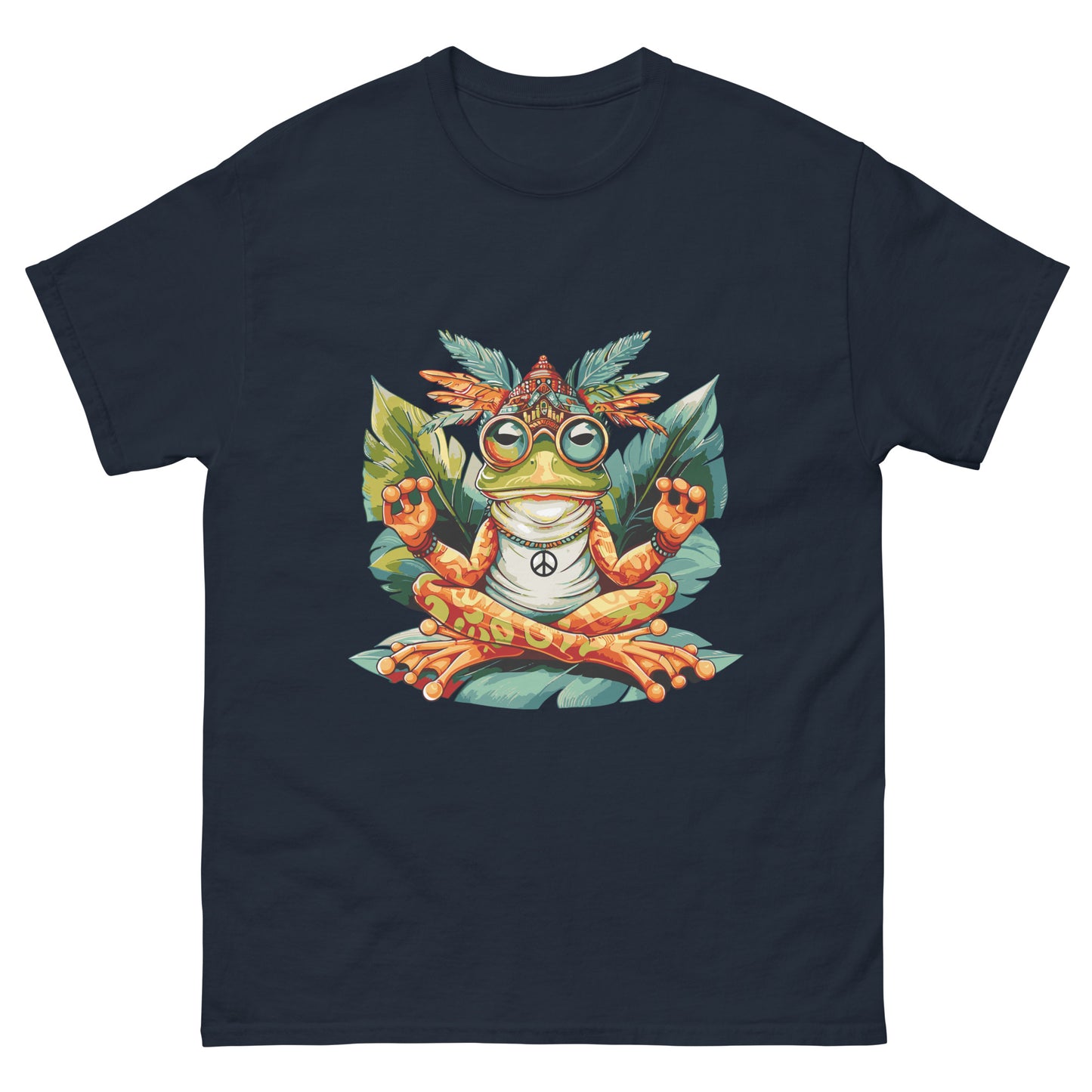 Hippie frog Unisex classic tee