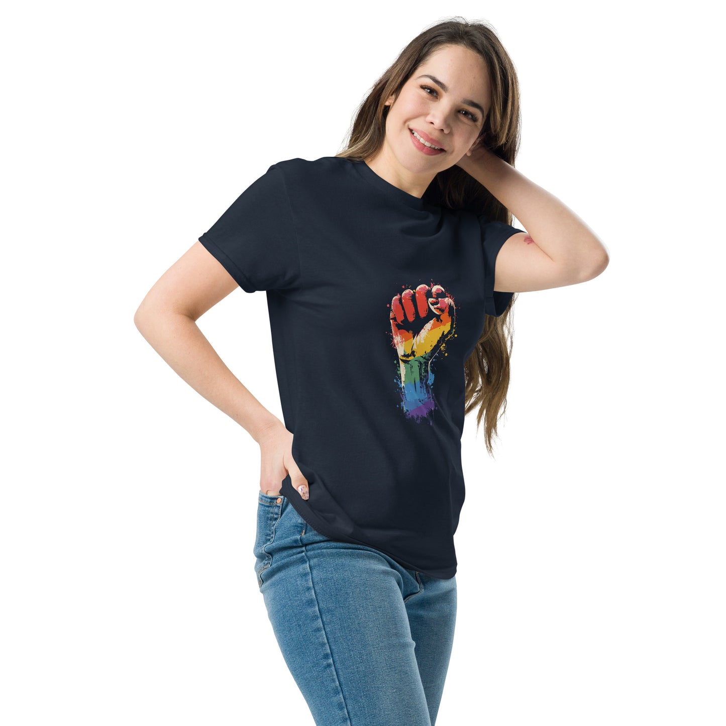 lgtbq fist Unisex classic tee