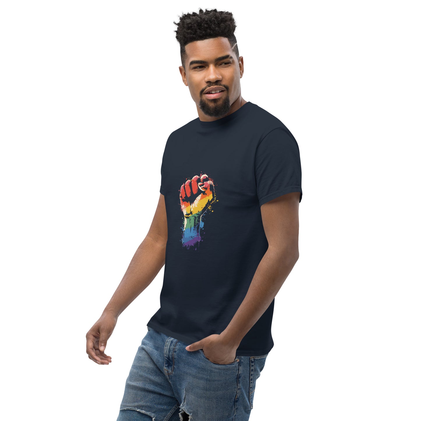 lgtbq fist Unisex classic tee