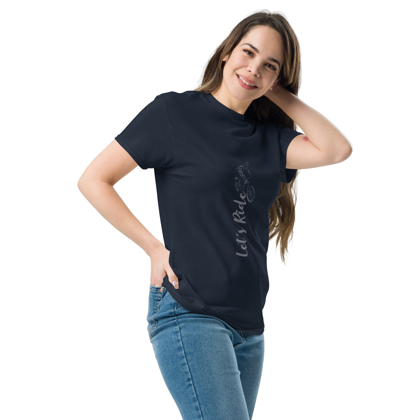 Let's ride Unisex classic tee