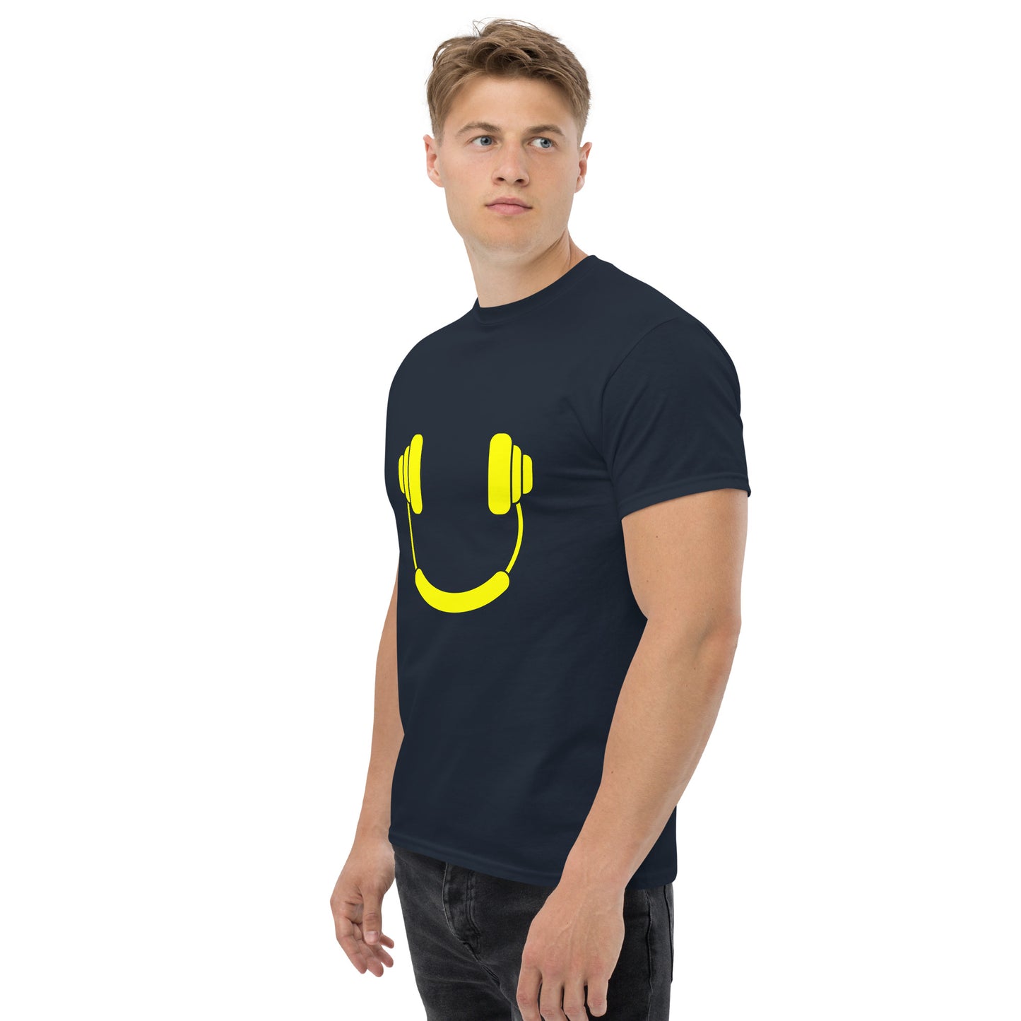 Dj Headset smiley Unisex classic tee