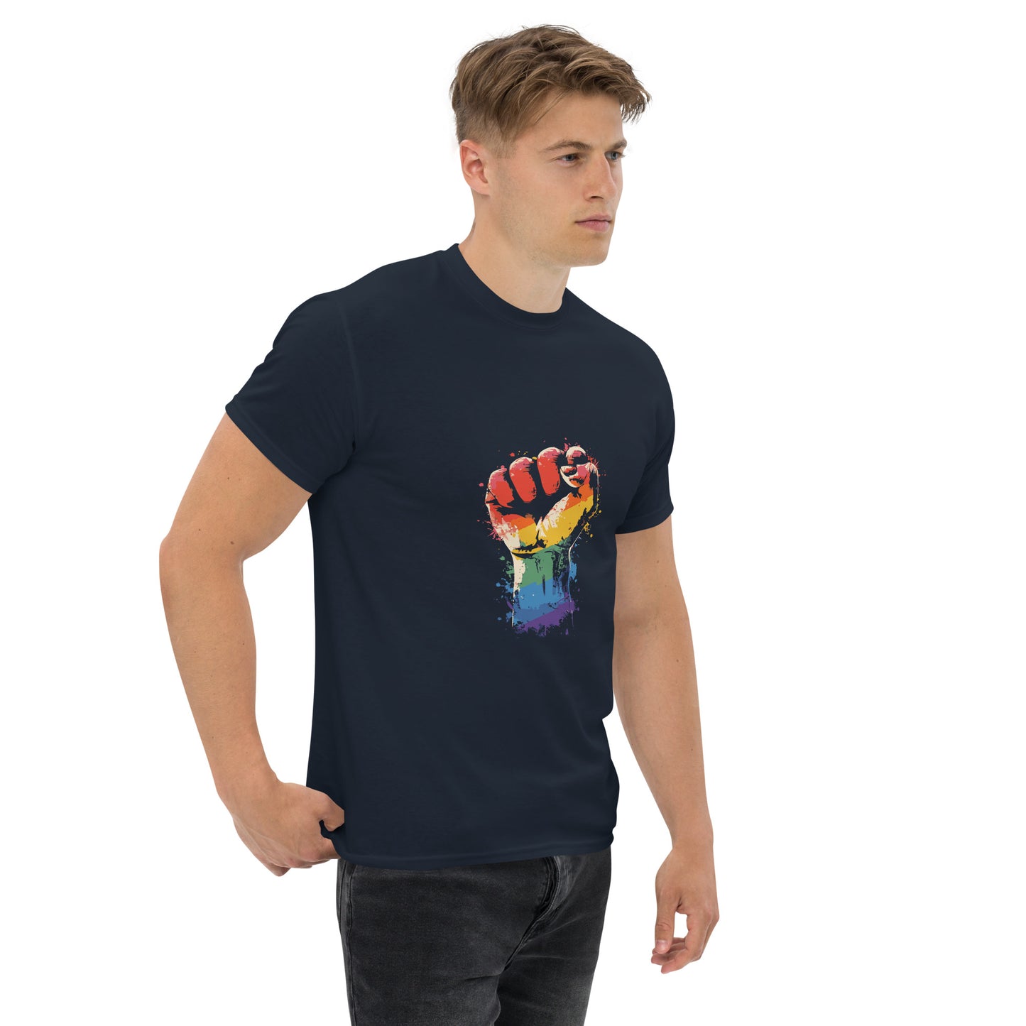 lgtbq fist Unisex classic tee