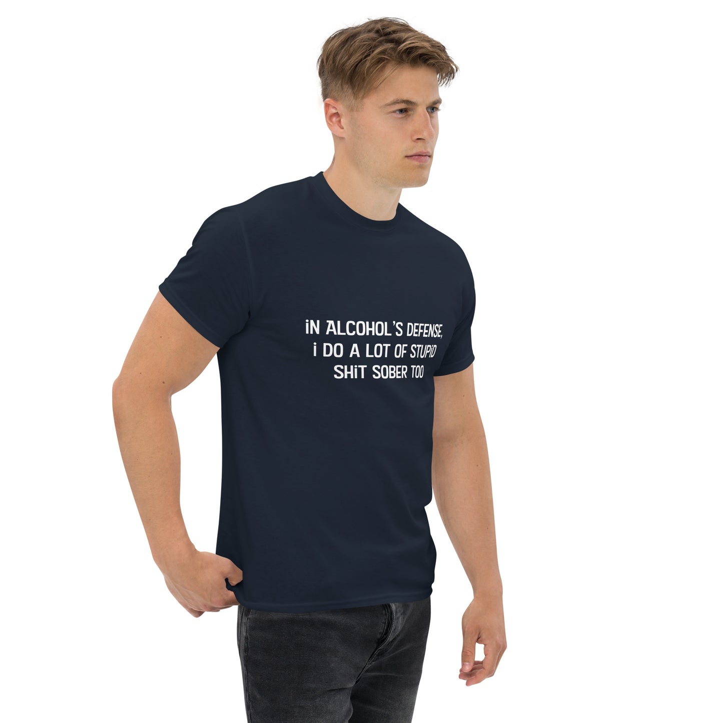 in Alcohols defence Unisex classic tee