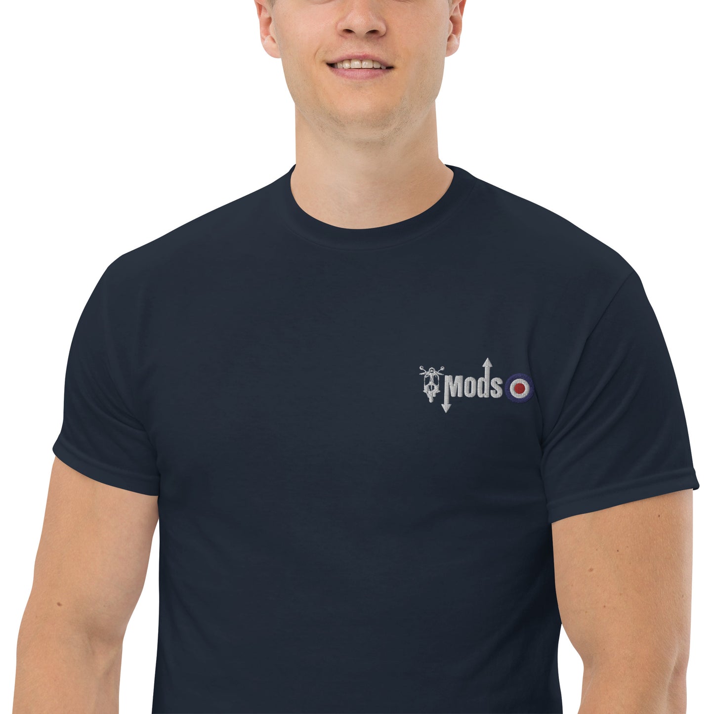 Mods scooter logo Unisex classic tee