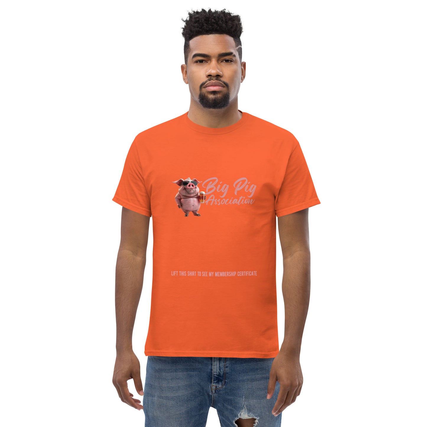 Big pig assosiation Unisex classic tee