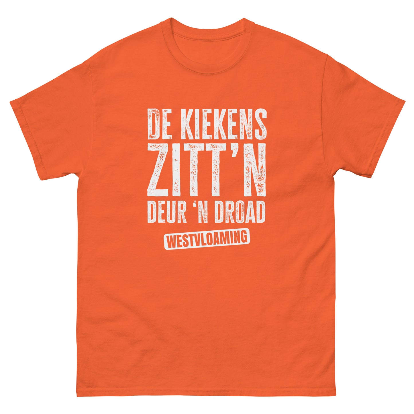 Kiekens tegen draad Unisex classic tee