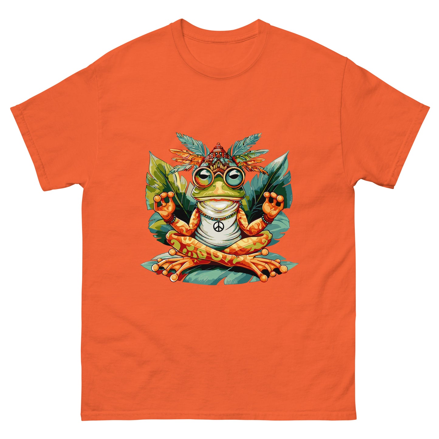 Hippie frog Unisex classic tee