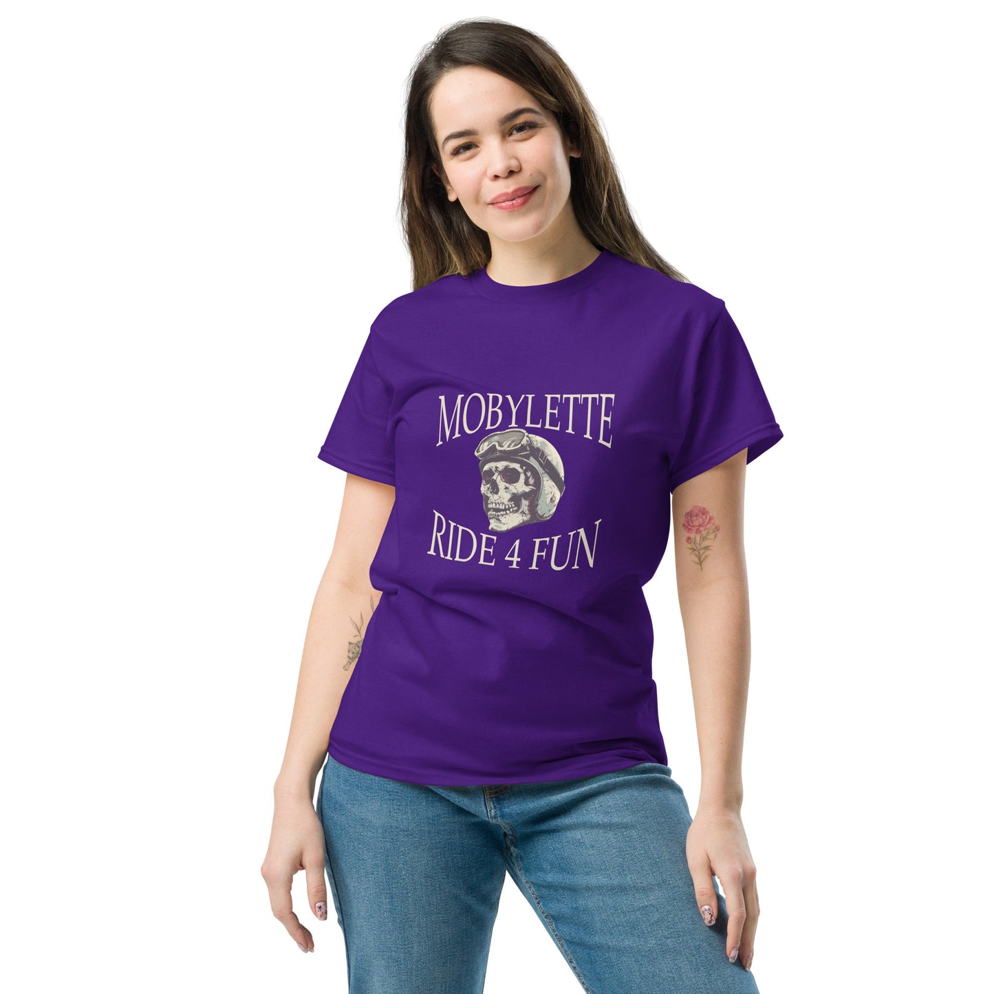 Mobilette ride 4 fun Unisex classic tee