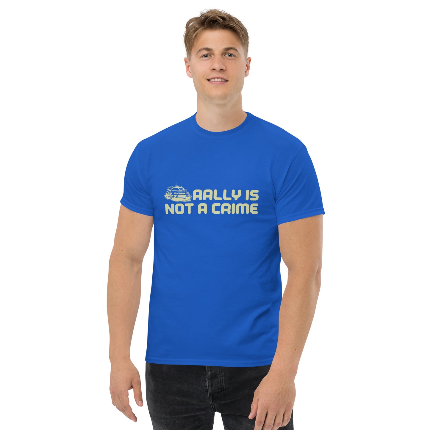 Rally is not a crime Unisex classic tee