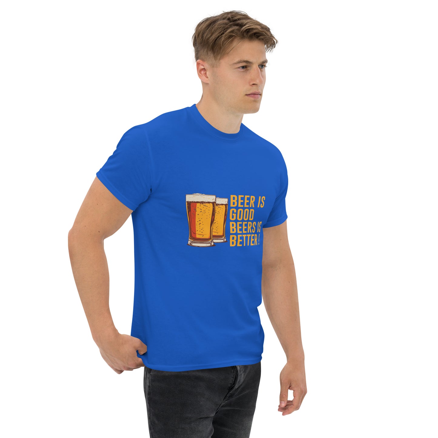 Beers is better Unisex classic tee