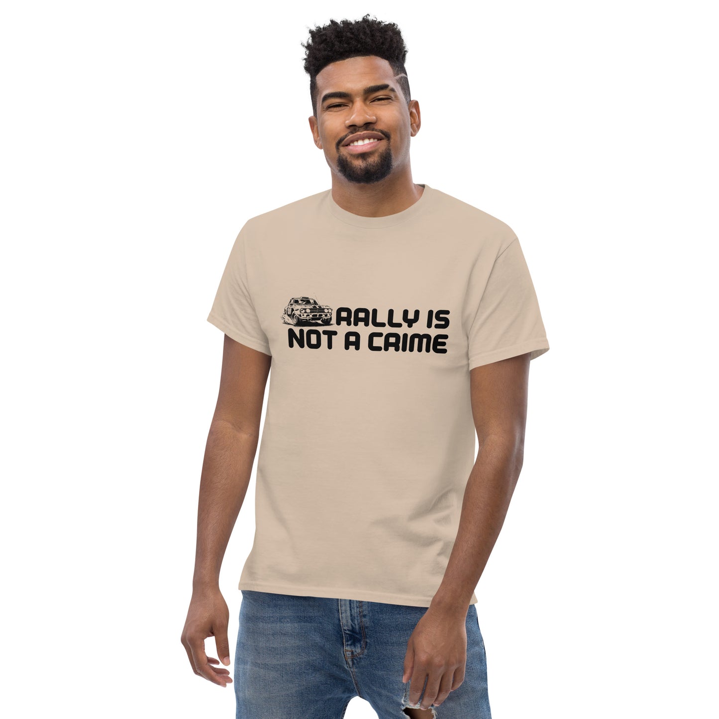 Rally is not a crime Unisex classic tee