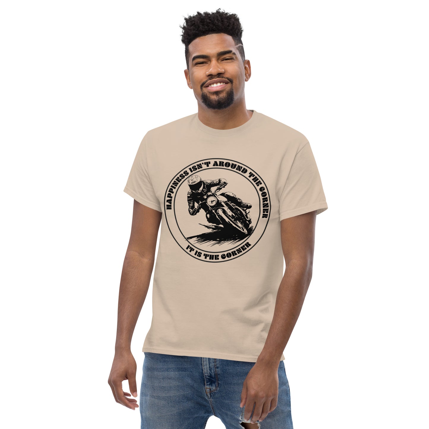 Motorcycle Happyness Unisex classic tee