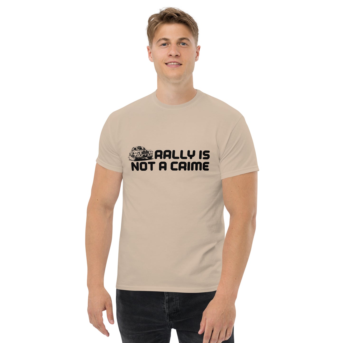 Rally is not a crime Unisex classic tee