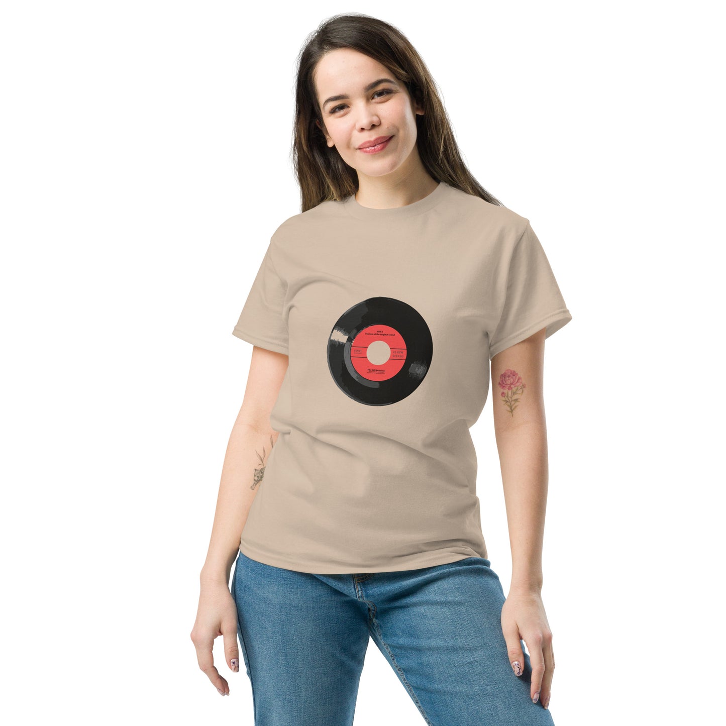 Vinyl single Unisex classic tee