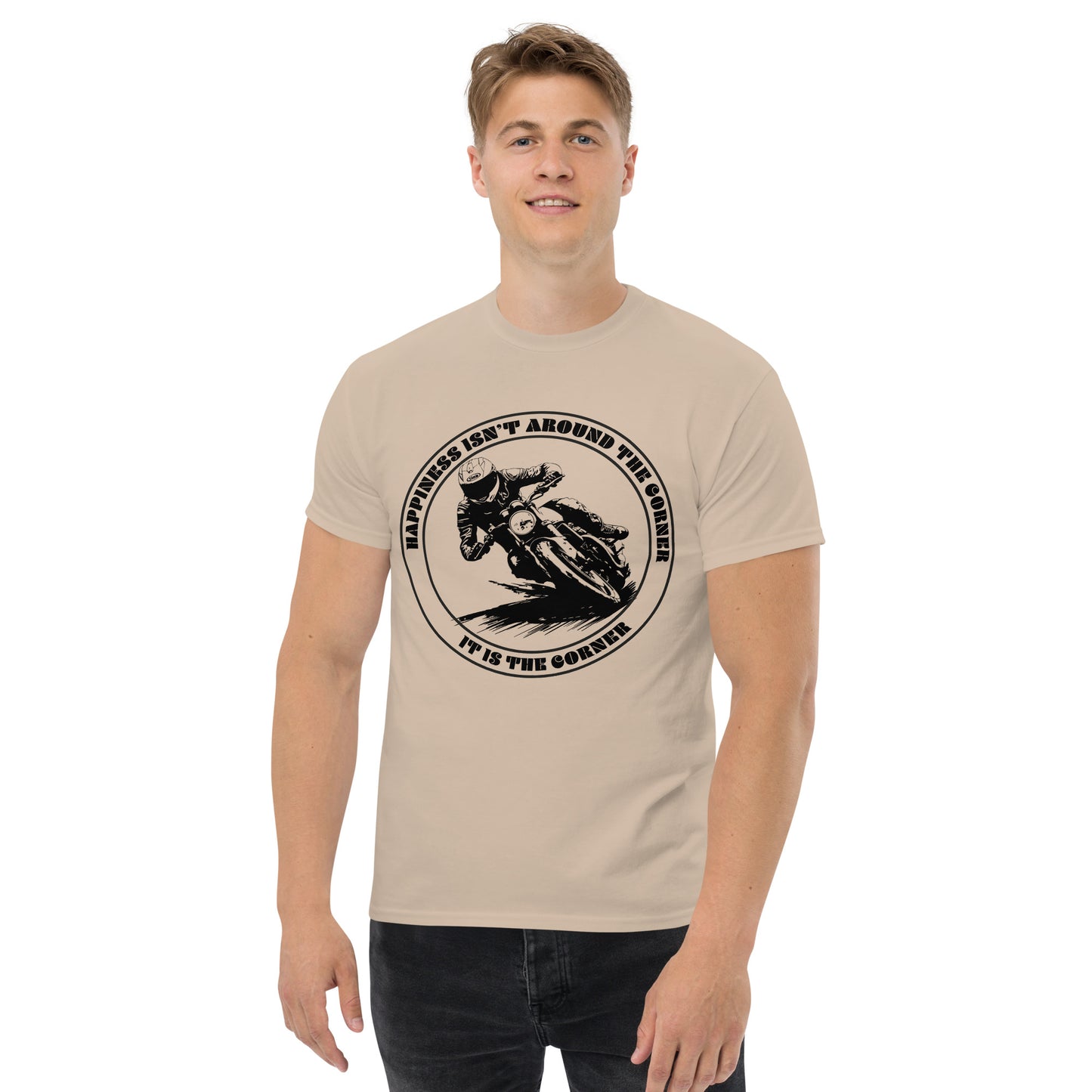 Motorcycle Happyness Unisex classic tee