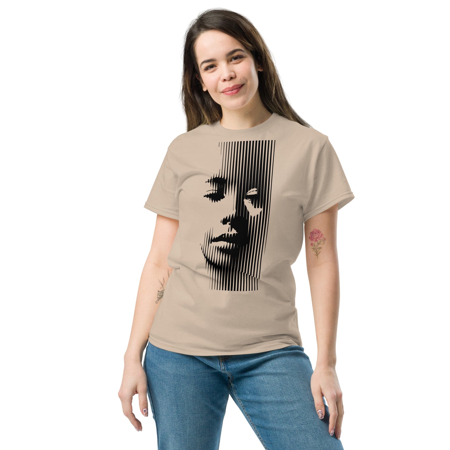 Lady Stripes Unisex classic tee