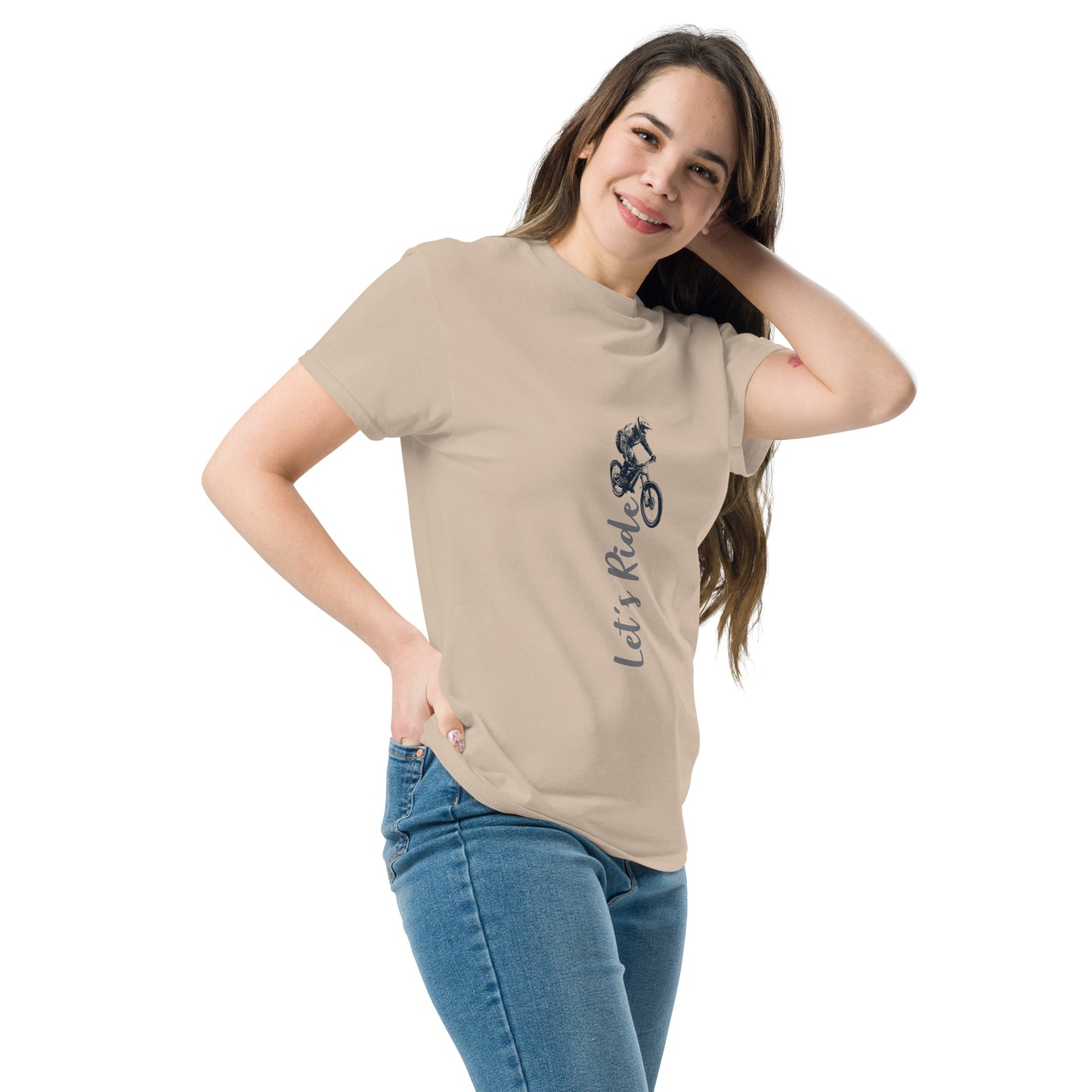 Let's ride Unisex classic tee