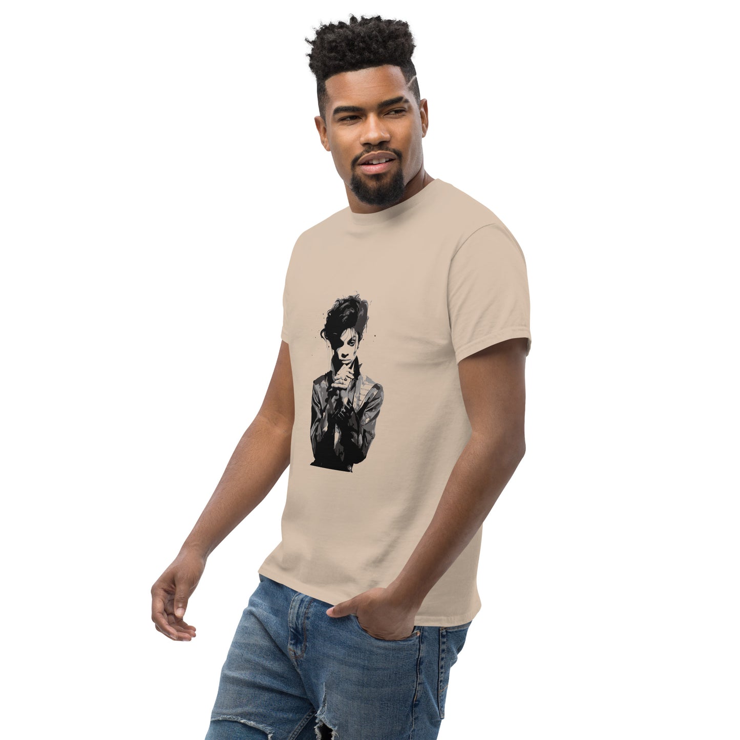 Prince drawing Unisex classic tee