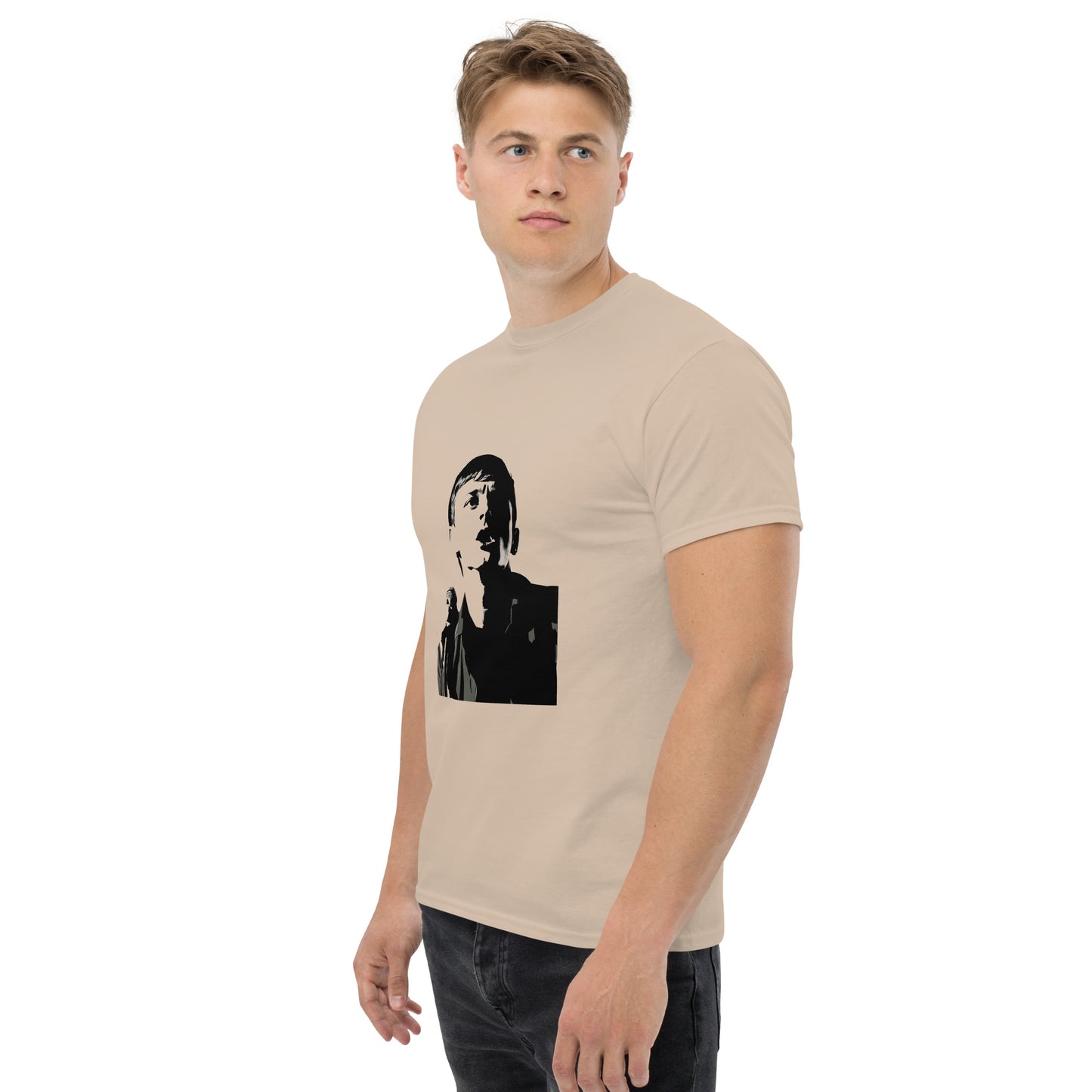 Ian Curtis Drawing Unisex classic tee