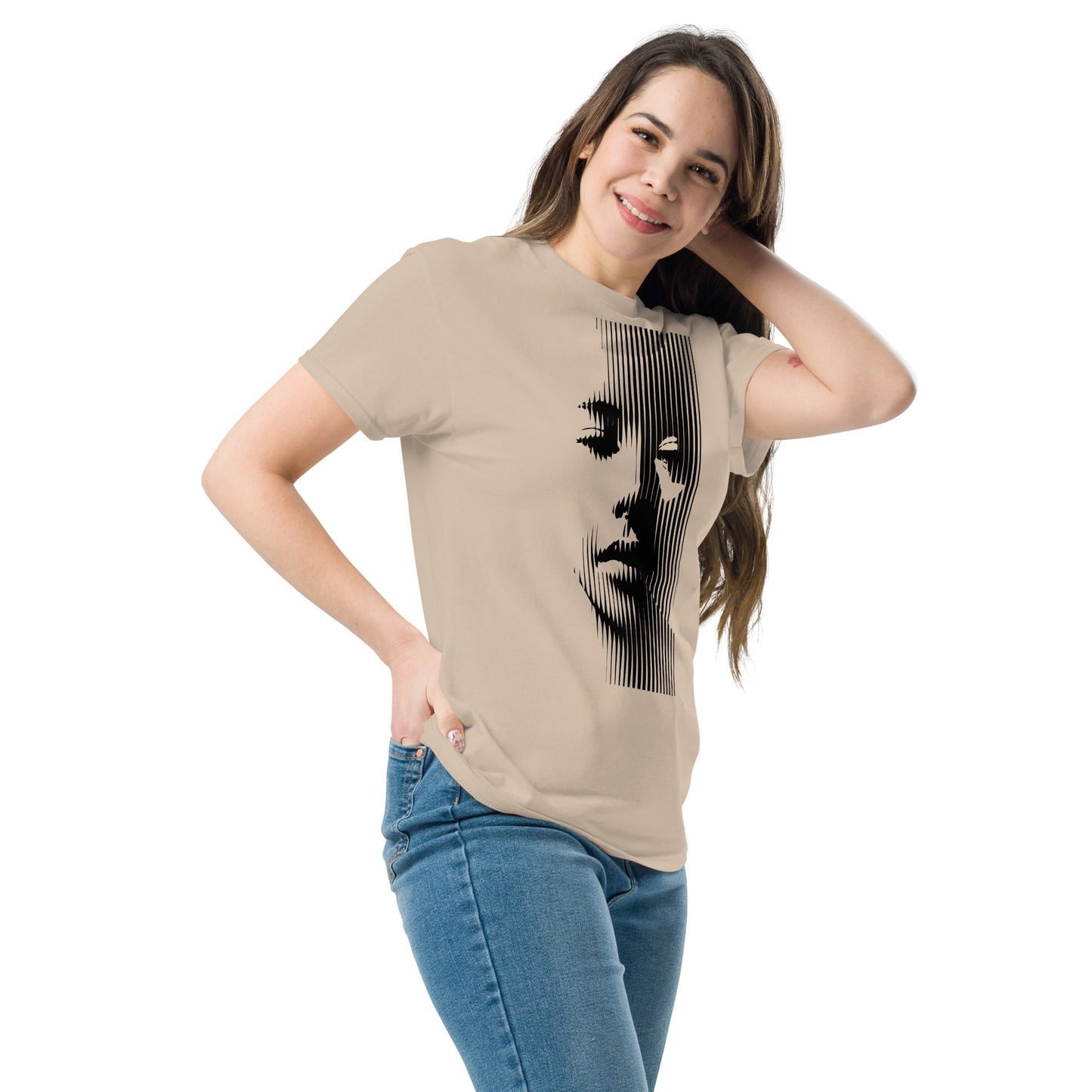 Lady Stripes Unisex classic tee