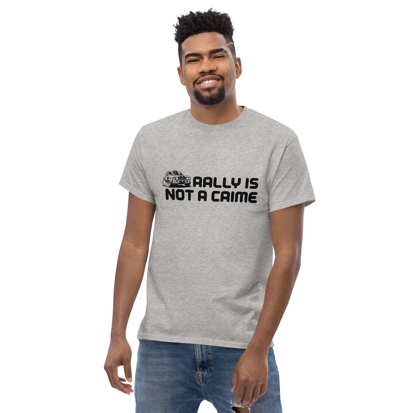 Rally is not a crime Unisex classic tee