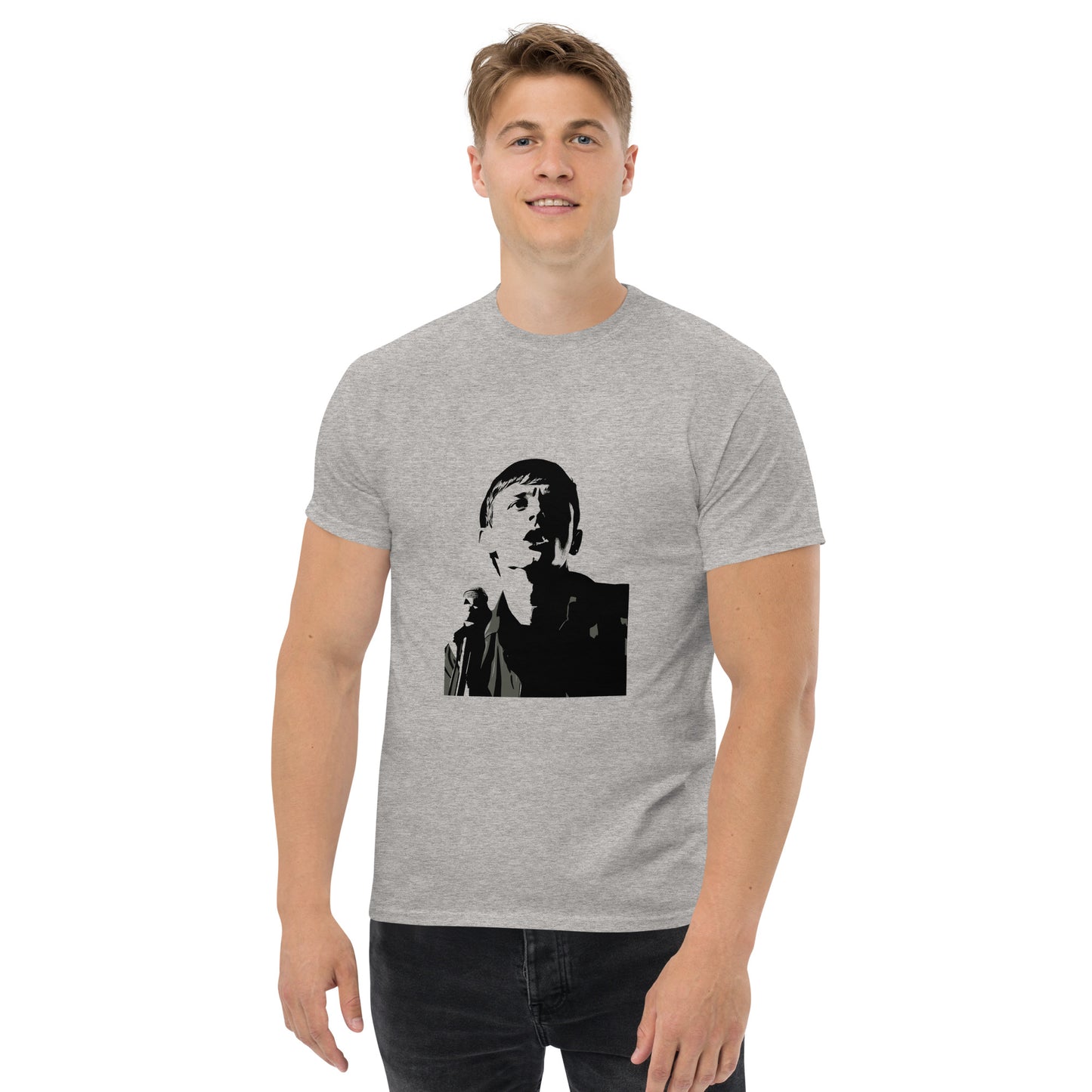 Ian Curtis Drawing Unisex classic tee