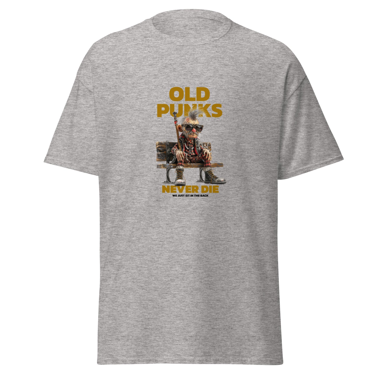 Old punks never die Unisex classic tee