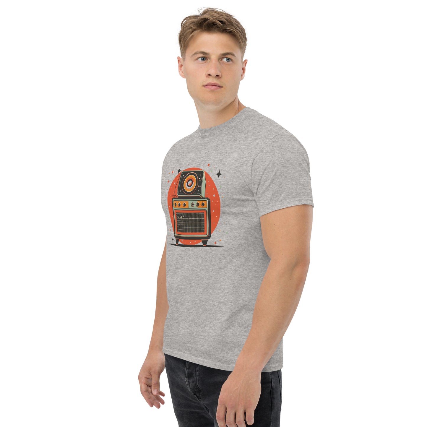 old school amplifier Unisex classic tee