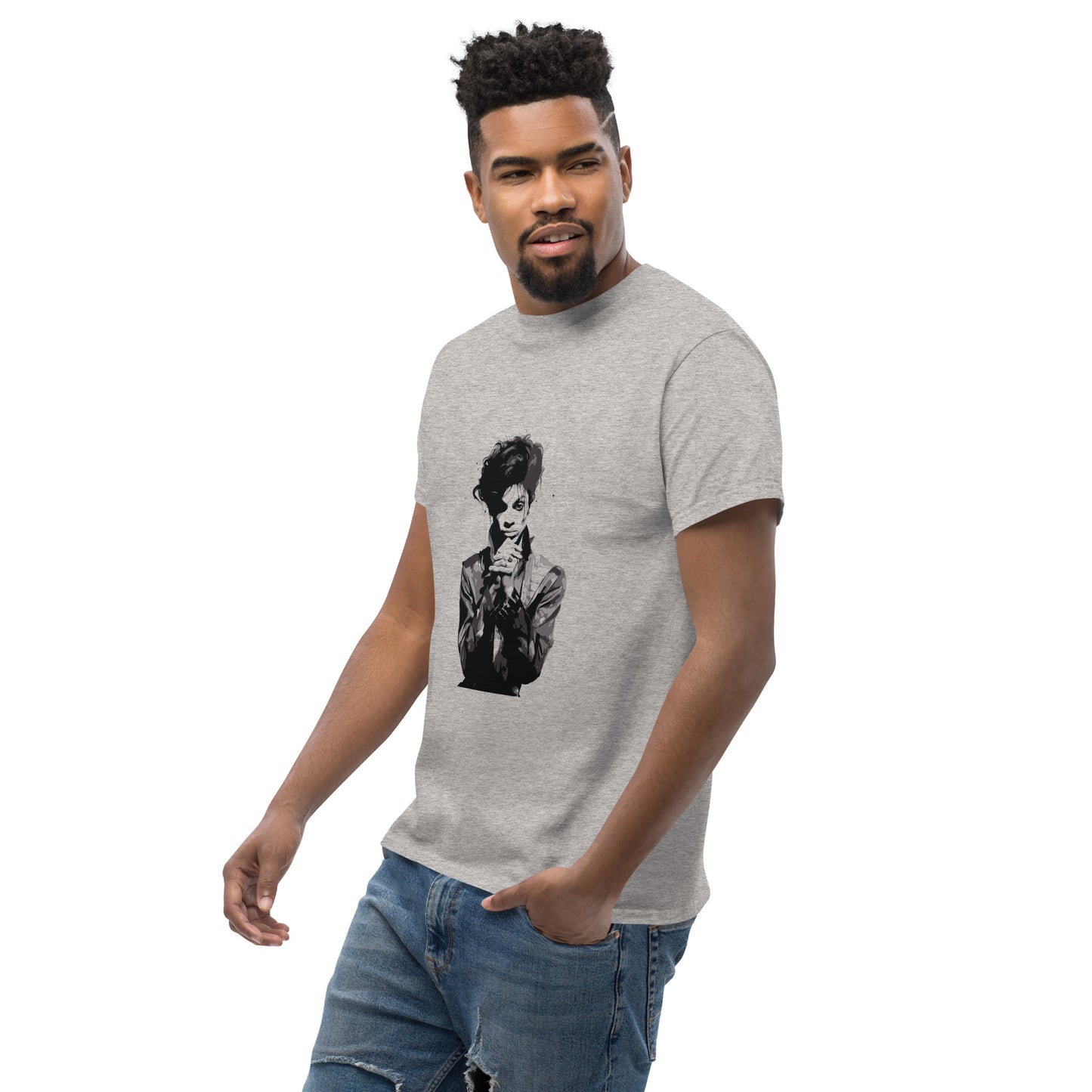 Prince drawing Unisex classic tee