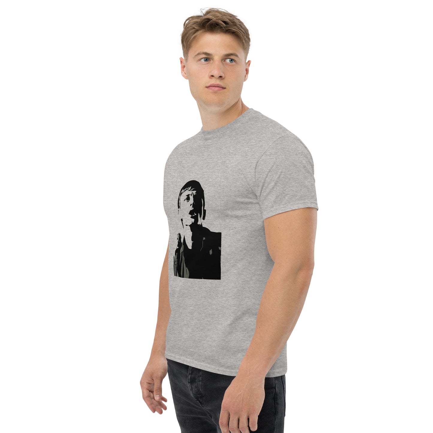 Ian Curtis Drawing Unisex classic tee