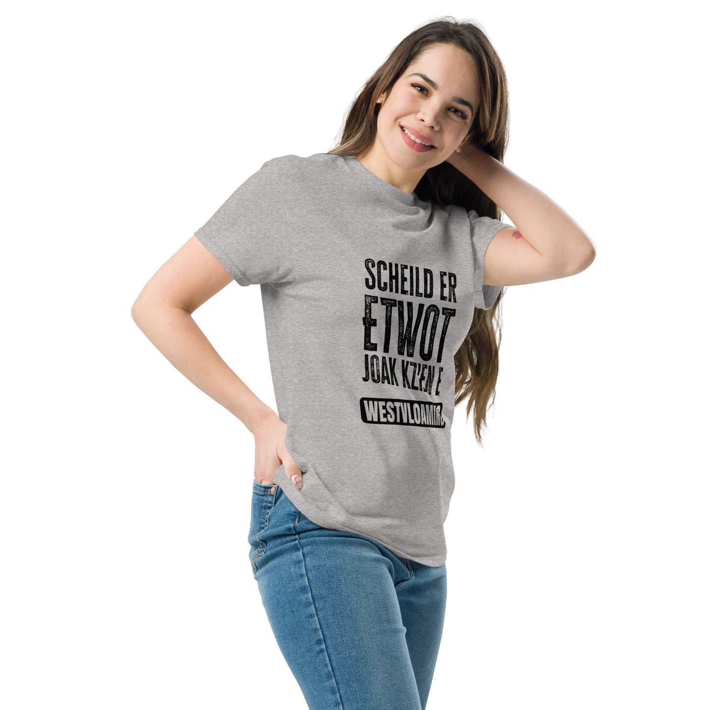 Scheild er etwot Westvloaming Unisex classic tee