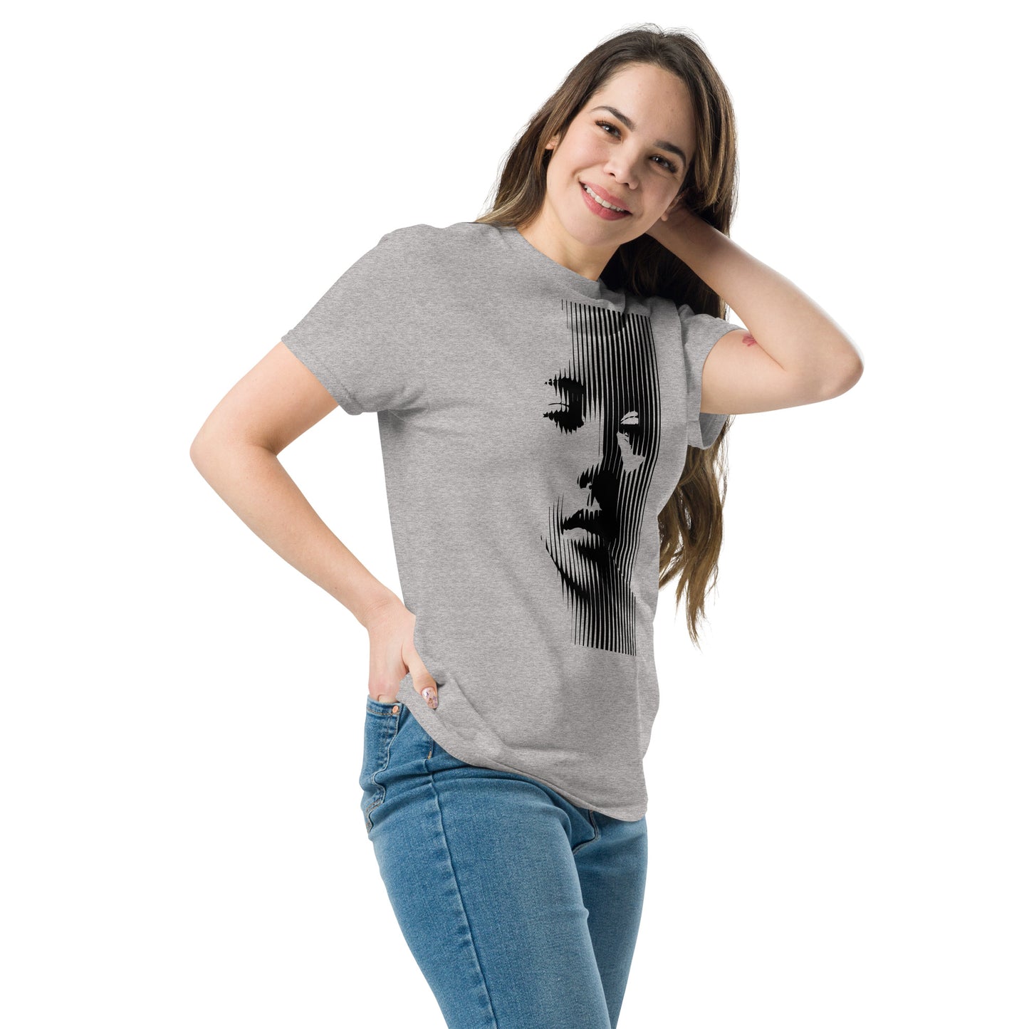 Lady Stripes Unisex classic tee