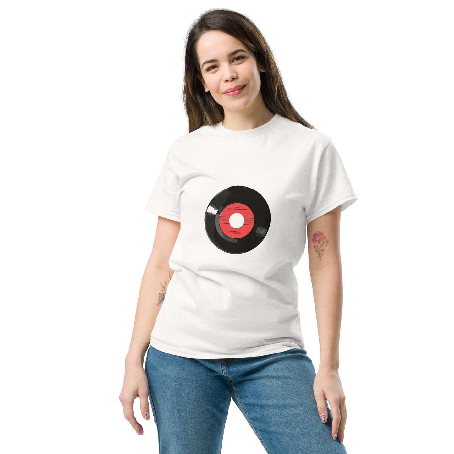 Vinyl single Unisex classic tee