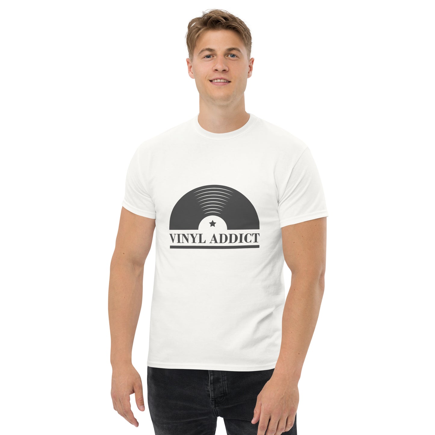 Vinyl addict Unisex classic tee