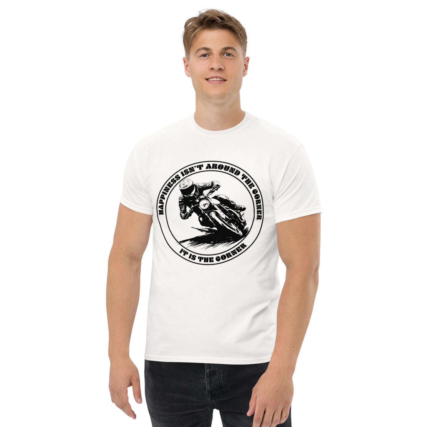 Motorcycle Happyness Unisex classic tee