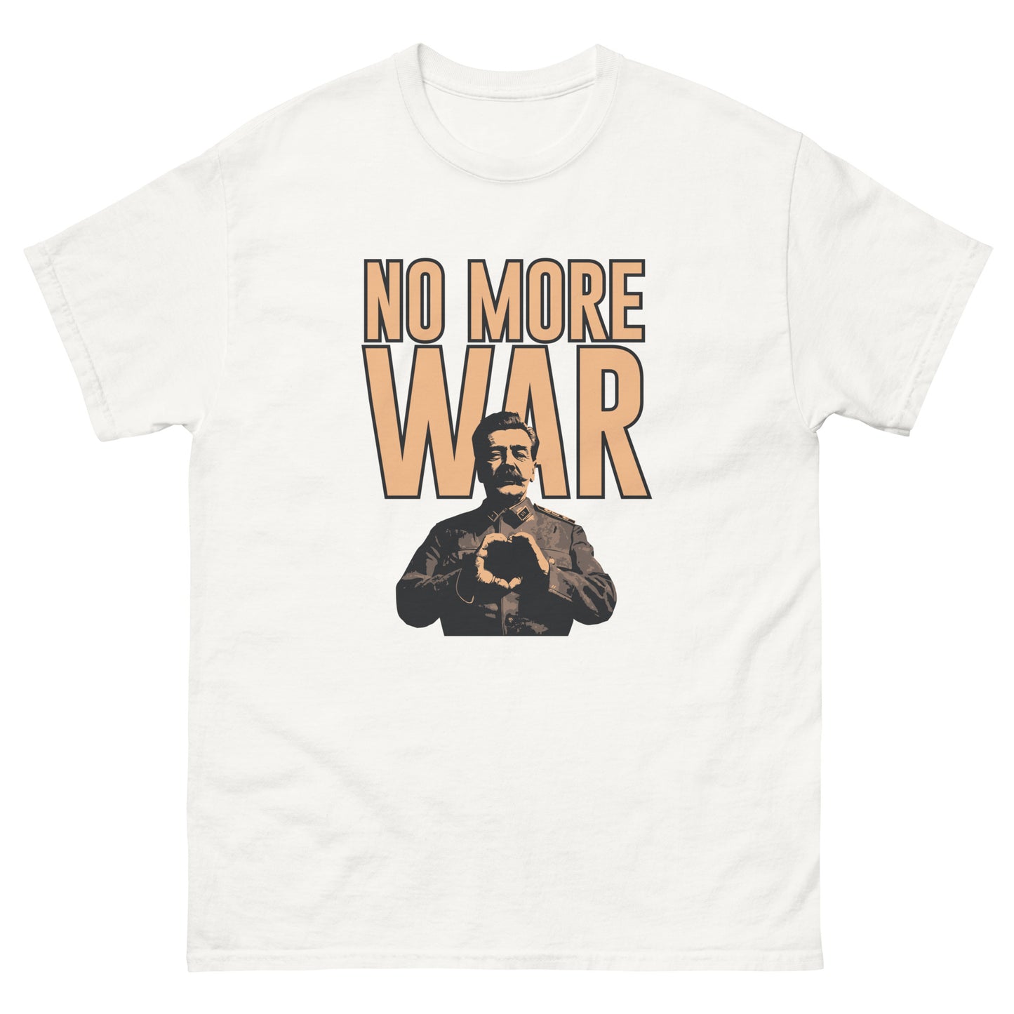 no more war Unisex classic tee