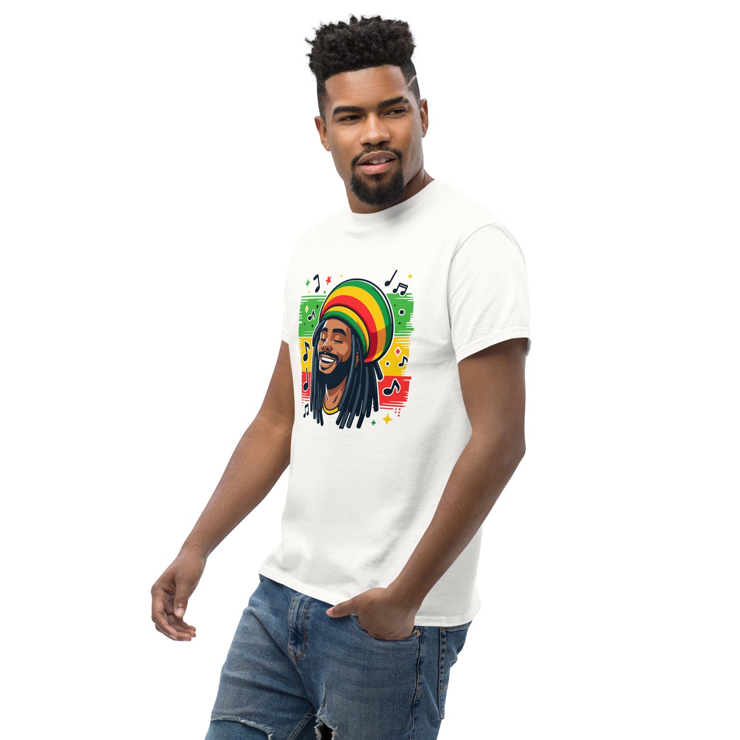 Rasta Man Unisex classic tee